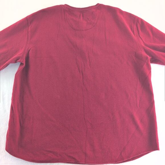 Gander Mountain Guide Series Henley Thermal Long Sleeve Men's XL Red - Picture 10 of 10